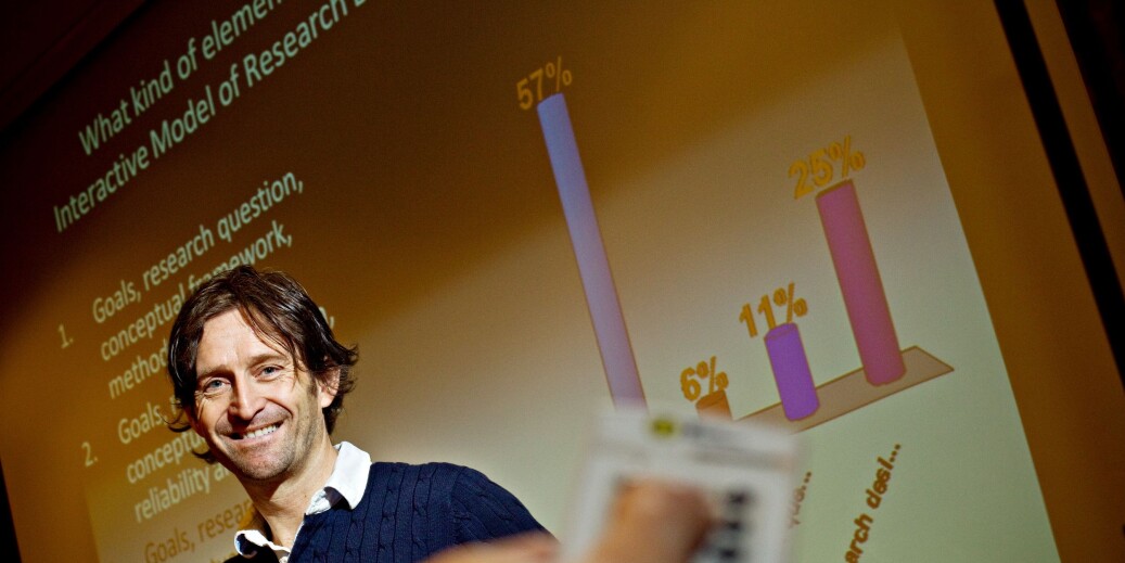 Rune Johan Krumsvik, professor i pedagogikk (dr.philos) er faglig leder for forskerskolen WNGER II
med tilhold på Universitetet i Bergen. Foto: UiB Rune Johan Krumsvik, professor i pedagogikk (dr.philos) er faglig leder for forskerskolen WNGER II
med tilhold på Universitetet i Bergen. Foto: UiB