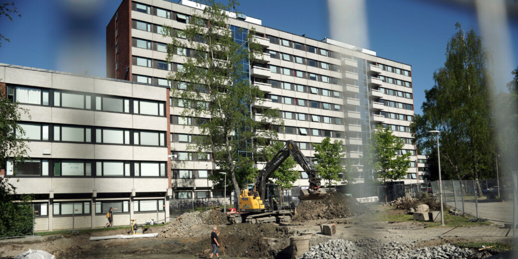 Kun noen få studentsamskipnader landet over har studentboliger til mer enn 20 prosent av studentene. Her fra Kringsjå studentby i Oslo. Foto: Ketil Blom Haugstulen Kun noen få studentsamskipnader landet over har studentboliger til mer enn 20 prosent av studentene. Her fra Kringsjå studentby i Oslo. Foto: Ketil Blom Haugstulen
