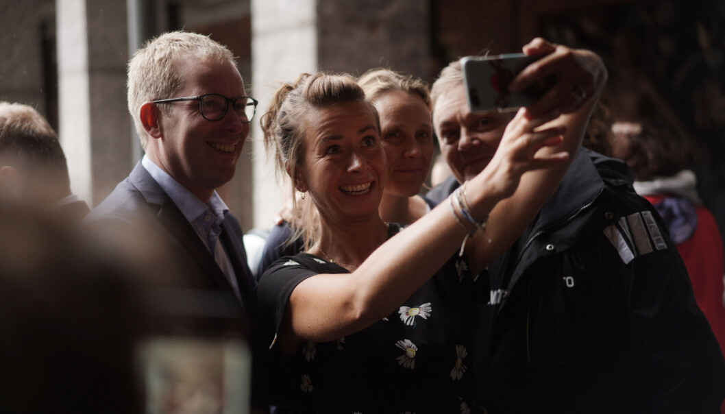 Håkon Haugli, Abelia, Heidi Arnesen Austlid, IKT-Norge, Lise Lyngsnes Randeberg, Tekna og Trond Markussen, NITO. Foto: Ketil Blom Haugstulen Håkon Haugli, Abelia, Heidi Arnesen Austlid, IKT-Norge, Lise Lyngsnes Randeberg, Tekna og Trond Markussen, NITO. Foto: Ketil Blom Haugstulen