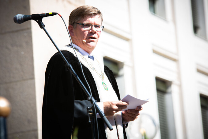 UiO-rektor Svein Stølen. Foto: Runhild Heggem UiO-rektor Svein Stølen. Foto: Runhild Heggem