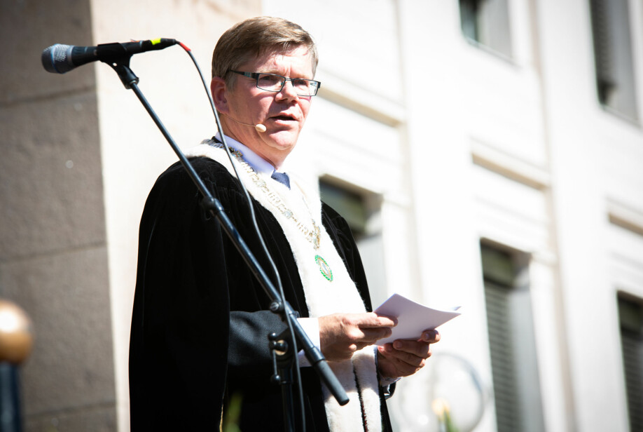 UiO-rektor Svein Stølen. Foto: Runhild Heggem