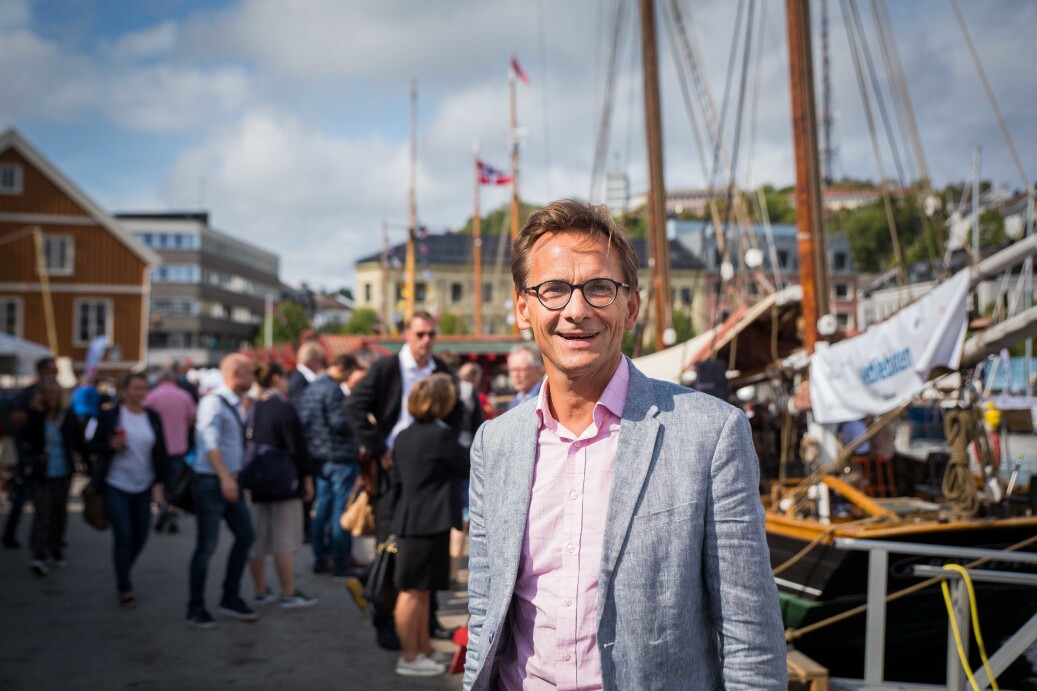 Påtroppende prorektor for arbeidsliv og innovasjon ved høyskolen Kristiania, Christen Krogh. Foto: Siri Øverland Eriksen Påtroppende prorektor for arbeidsliv og innovasjon ved høyskolen Kristiania, Christen Krogh. Foto: Siri Øverland Eriksen