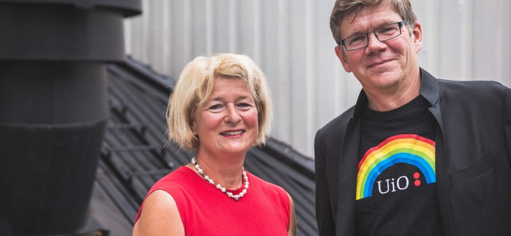 Svein Stølen støtter UiT-rektor Anne Husebekks prinsipielle rett til å støtte en utvist student, også økonomisk. Foto: Siri Øverland Eriksen Svein Stølen støtter UiT-rektor Anne Husebekks prinsipielle rett til å støtte en utvist student, også økonomisk. Foto: Siri Øverland Eriksen