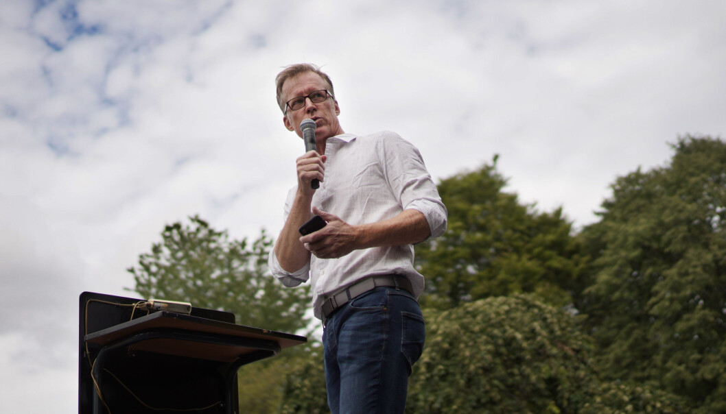 Curt Rice, rektor på OsloMet, ønsker seg samme stilling i neste rektorperiode fra 2019-23. Foto: Ketil Blom Haugstulen Curt Rice, rektor på OsloMet, ønsker seg samme stilling i neste rektorperiode fra 2019-23. Foto: Ketil Blom Haugstulen