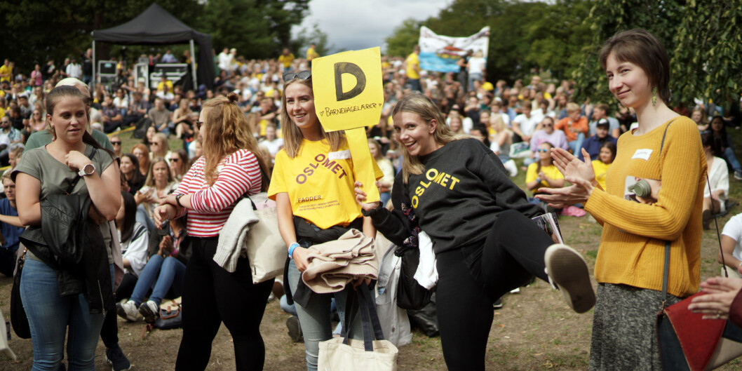 Dra studiestart OsloMet 2018. foto: Ketil Blom Haugstulen Dra studiestart OsloMet 2018. foto: Ketil Blom Haugstulen