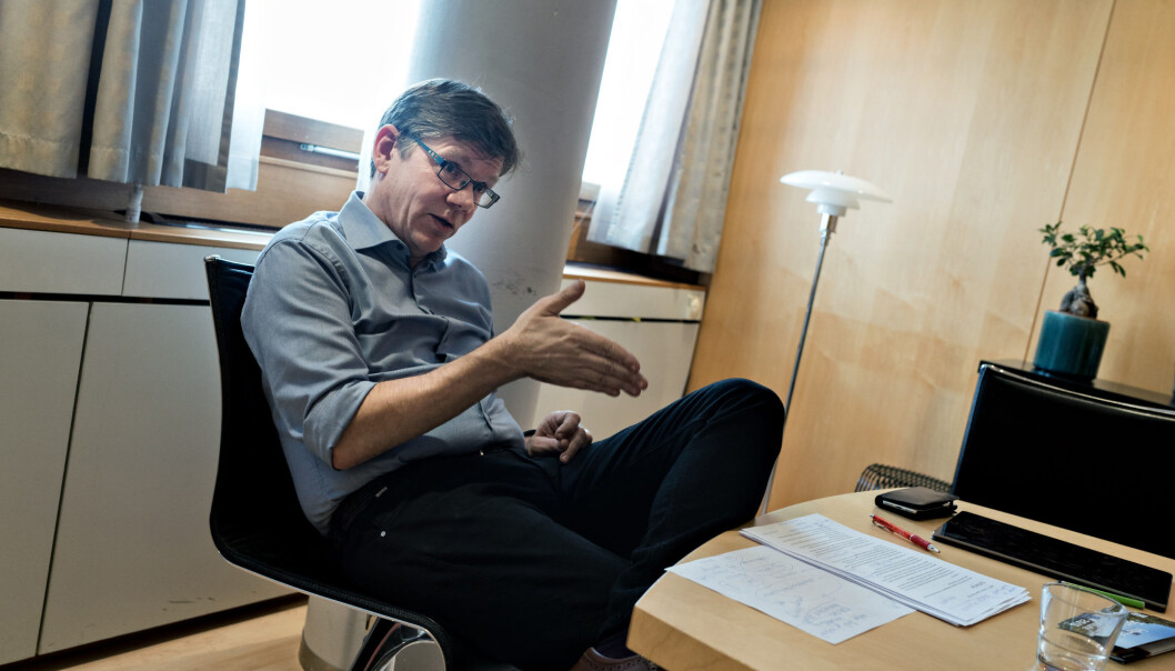 Fornøyd Oslo-rektor: Svein Stølen er godt fornøyd med at universitetet hans plasserer seg bedre enn noensine på en viktig rangering. Foto: Ketil Blom Haugstulen Fornøyd Oslo-rektor: Svein Stølen er godt fornøyd med at universitetet hans plasserer seg bedre enn noensine på en viktig rangering. Foto: Ketil Blom Haugstulen