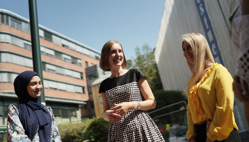 Forsknings- og høyere utdanningsminister Iselin Nybø, her fra lanseringen av opptakstallene for høyere utdanning i juli. Foto: Ketil Blom Haugstulen Forsknings- og høyere utdanningsminister Iselin Nybø, her fra lanseringen av opptakstallene for høyere utdanning i juli. Foto: Ketil Blom Haugstulen