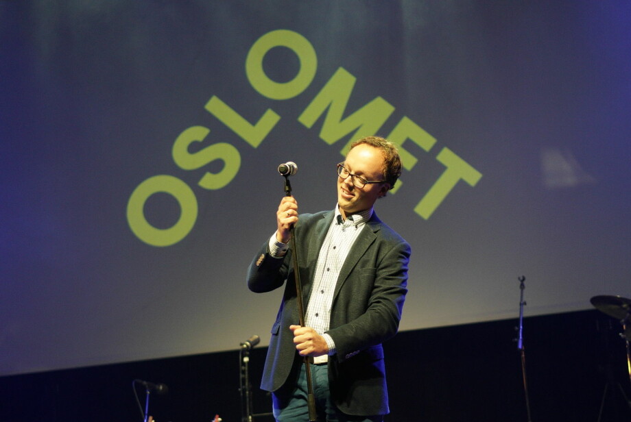 Årets foreleser på OsloMet: Åsmund Hermansen.