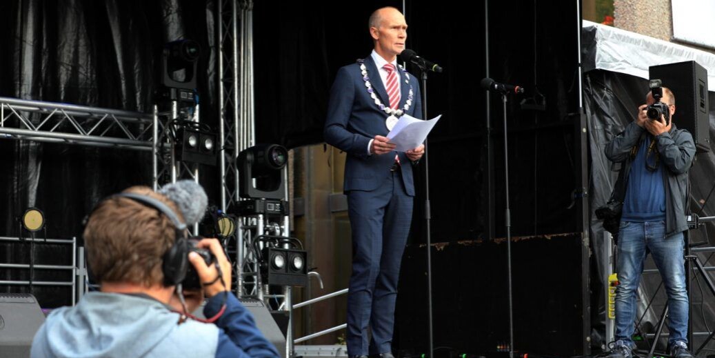Rektor Steinar Kristoffersen ved Høgskolen i Molde har gått i rette med professor Kai Olsen, som ytret seg kritisk om styrets strategi. Foto: Arild Waagbø, Panorama Rektor Steinar Kristoffersen ved Høgskolen i Molde har gått i rette med professor Kai Olsen, som ytret seg kritisk om styrets strategi. Foto: Arild Waagbø, Panorama