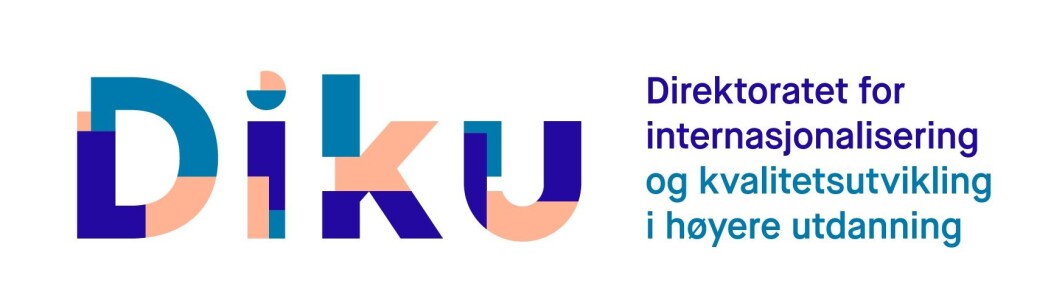 Her er den nye logoen til Direktoratet for internasjonalisering og kvalitetsutvikling i høyere utdanning (Diku) som blir en formalisert førstkommende mandag. Her er den nye logoen til Direktoratet for internasjonalisering og kvalitetsutvikling i høyere utdanning (Diku) som blir en formalisert førstkommende mandag.