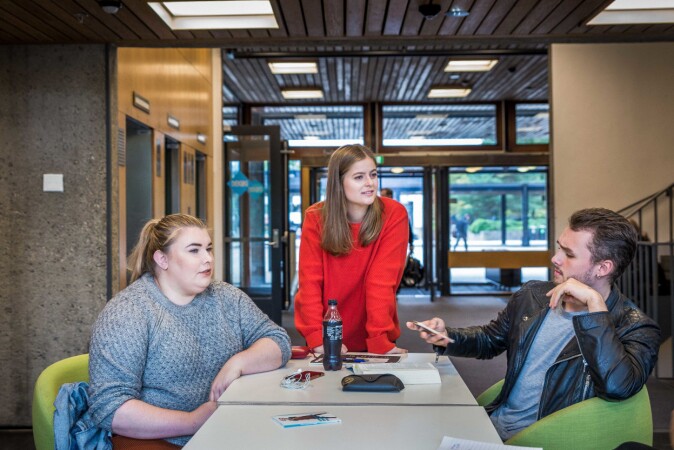 (F.v.) Sofie Aspli, Eileen Gurney, Audun Ryeng. Foto: Siri Øverland Eriksen (F.v.) Sofie Aspli, Eileen Gurney, Audun Ryeng. Foto: Siri Øverland Eriksen