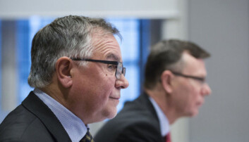 Universitetsdirektør Kjell Bernstrøm og rektor Dag Rune Olsen har signert brevet til Kunnskapsdepartementet. Foto: Silje Katrine Robinson Universitetsdirektør Kjell Bernstrøm og rektor Dag Rune Olsen har signert brevet til Kunnskapsdepartementet. Foto: Silje Katrine Robinson