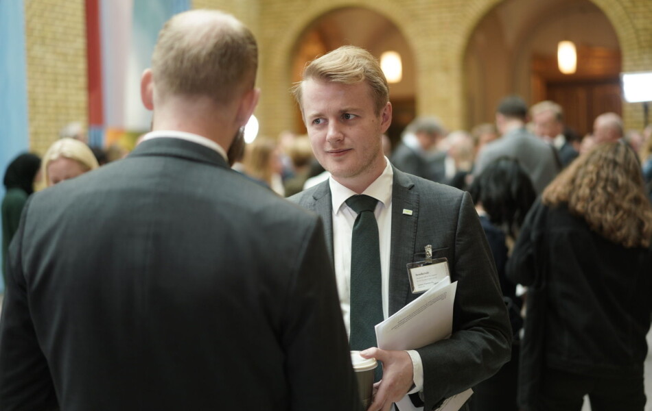 Leder i Norsk studentorganisasjon (NSO), Håkon Randgaard Mikalsen, er ikke fornøyd med forslag til statsbudsjett. Foto: Ketil Blom Haugstulen Leder i Norsk studentorganisasjon (NSO), Håkon Randgaard Mikalsen, er ikke fornøyd med forslag til statsbudsjett. Foto: Ketil Blom Haugstulen