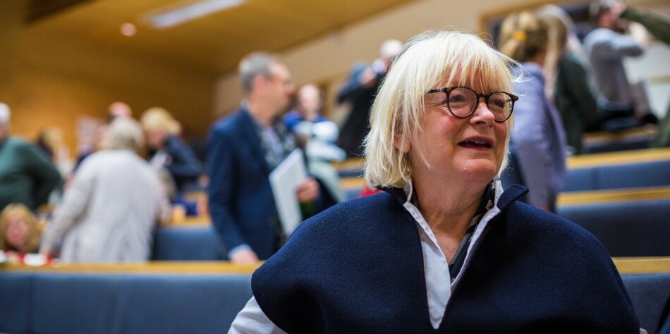 Gode fusjonsresultater kan være inspirerende for nye runder med samtaler rundt hva som er den beste strukturen, hvis man velger å ta av seg rektorkappen, og mer ser hele universitets- og høgskolesektoren i Norge under ett, mener HVL-rektor Berit Rokne. Foto: Siri Øverland Eriksen Gode fusjonsresultater kan være inspirerende for nye runder med samtaler rundt hva som er den beste strukturen, hvis man velger å ta av seg rektorkappen, og mer ser hele universitets- og høgskolesektoren i Norge under ett, mener HVL-rektor Berit Rokne. Foto: Siri Øverland Eriksen