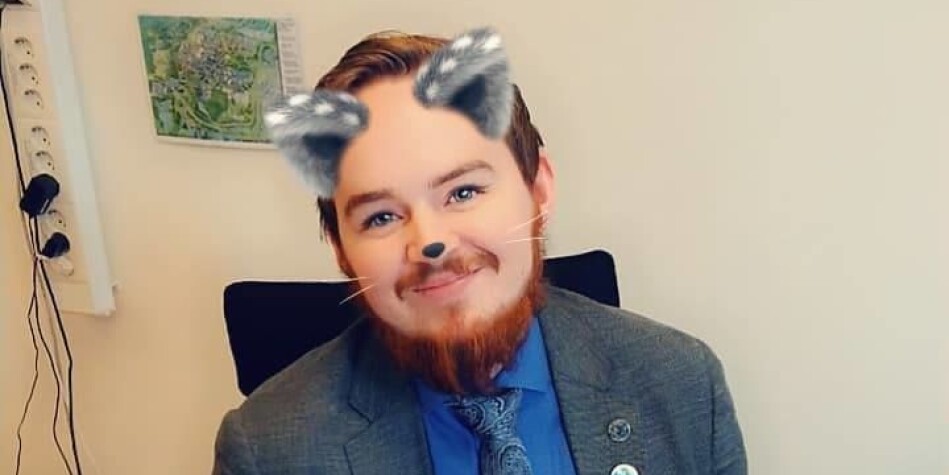 Leder i studentparlamentet ved UiT, Daniel Hansen Masvik. Foto: Innsendt Leder i studentparlamentet ved UiT, Daniel Hansen Masvik. Foto: Innsendt