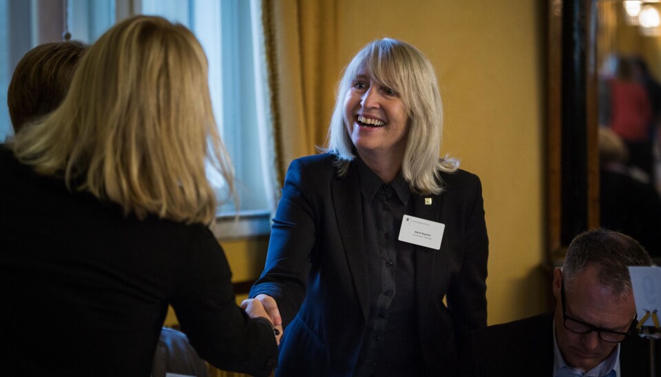 Rektor Marit Boyesen leder i dag sitt siste styremøe ved Universitetet i Stavanger. Fra august overtar Klaus Mohn. Foto: Siri Øverland Eriksen