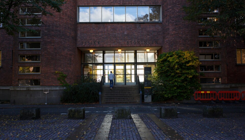 Fysikkbygningen på Universitetet i Oslo. Foto: Siri Øverland Eriksen
