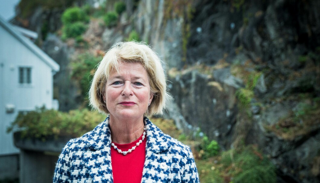 Anne Husebekk, rektor ved UiT Norges arktiske universitet, er en av gründerne bak selskapet som har utviklet legemiddelet som kan hindre en sjelden blødersykdom hos nyfødte. Foto: Siri Øverland Eriksen