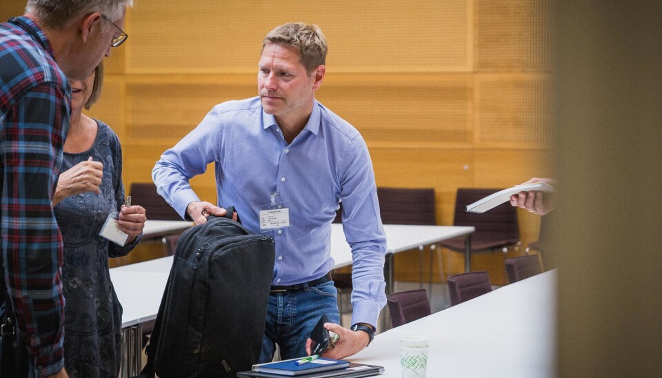 Ifølge forskerne bak en rapport om søking og opprykk i akademiske stillinger er det et langt stykke igjen til arbeidslivets sug etter kompetent og innovativ arbeidskraft av begge kjønn er dekket. Direktør i Nifu, Sveinung Skule. Foto: Siri Øverland Eriksen