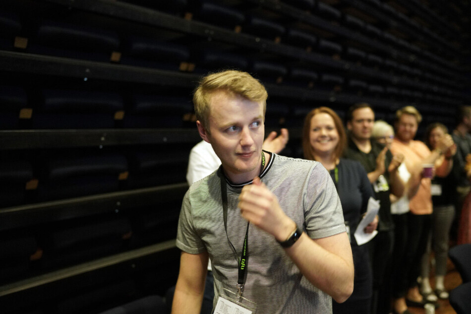Norsk studentorganisasjon-leder Håkon Randgaard Mikalsen mener sentralstyret i organisasjonen ikke fungerer etter hensikten. Foto: Ketil Blom Haugstulen Norsk studentorganisasjon-leder Håkon Randgaard Mikalsen mener sentralstyret i organisasjonen ikke fungerer etter hensikten. Foto: Ketil Blom Haugstulen