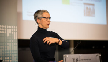 Rektor Ingunn Moser ved VID. Foto: Skjalg Bøhmer Vold Rektor Ingunn Moser ved VID. Foto: Skjalg Bøhmer Vold