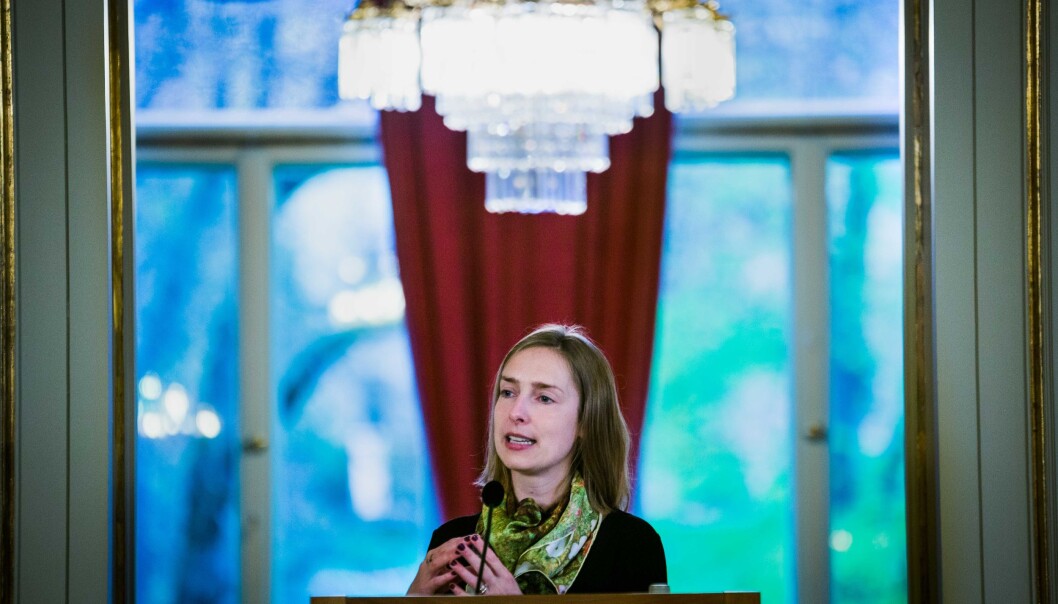 Iselin Nybø skriver om regjeringens satsing på forskning. Foto: Siri Øverland Eriksen Iselin Nybø skriver om regjeringens satsing på forskning. Foto: Siri Øverland Eriksen