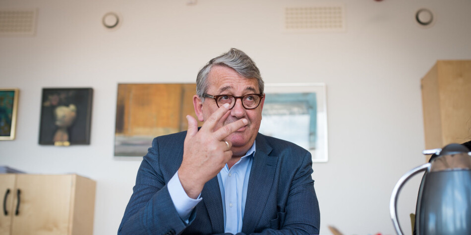 Per Kristian Foss kritiserer Kunnskapsdepartementet for dårlig håndtering av ubrukte midler på universiteter og høgskoler. Foto: Skjalg Bøhmer Vold Per Kristian Foss kritiserer Kunnskapsdepartementet for dårlig håndtering av ubrukte midler på universiteter og høgskoler. Foto: Skjalg Bøhmer Vold