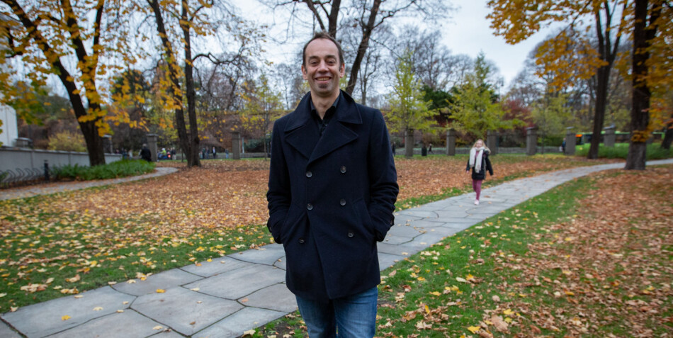 Malcolm Langford er fra Australia og har bodd 12 år i Norge. Nylig fikk han Universitetet i Oslos undervisningspris. Langford mener det er viktig å diskutere hvordan man kan integrere utenlandske forskere på en best mulig måte. Foto: Runhild Heggem Malcolm Langford er fra Australia og har bodd 12 år i Norge. Nylig fikk han Universitetet i Oslos undervisningspris. Langford mener det er viktig å diskutere hvordan man kan integrere utenlandske forskere på en best mulig måte. Foto: Runhild Heggem