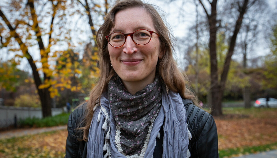 Lena Gross er doktorgradskandidat ved Sosialantropologisk institutt ved Universitetet i Oslo. Foto: Runhild Heggem