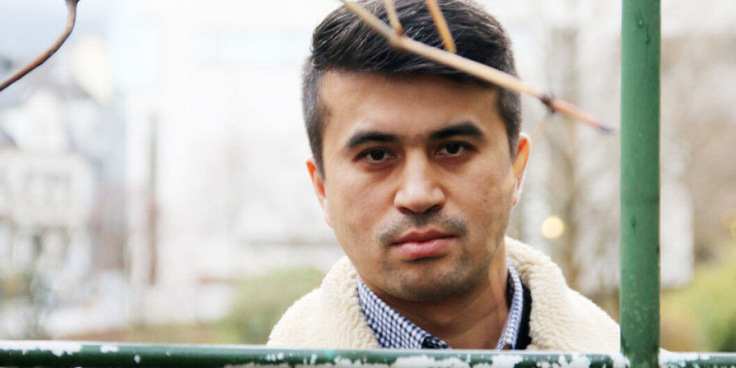 — Eg kallar det konsentrasjonsleirar, seier Adiljan Abdurihim i Den norske uighurkomiten om interneringa av uigurar i Xinjiang-provinsen i Kina. Det bur omlag 2500 uigurar i Noreg. Foto: Njord V. Svendsen — Eg kallar det konsentrasjonsleirar, seier Adiljan Abdurihim i Den norske uighurkomiten om interneringa av uigurar i Xinjiang-provinsen i Kina. Det bur omlag 2500 uigurar i Noreg. Foto: Njord V. Svendsen