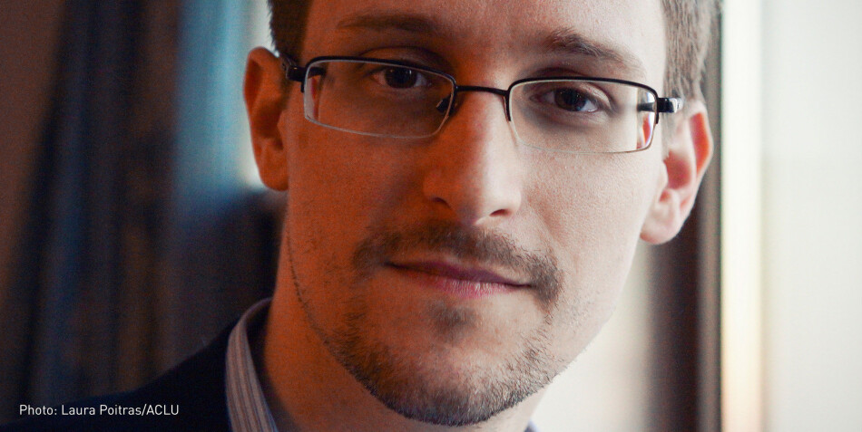 Edward Snowden skal bidra på NTNUs nye store vitenskapsfestival: Big challange. Foto: Laura Poitras/ACLU Edward Snowden skal bidra på NTNUs nye store vitenskapsfestival: Big challange. Foto: Laura Poitras/ACLU