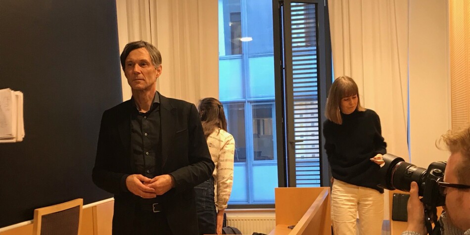 Instituttleder Odd Magne Bakke ved Universitetet i Stavanger vitnet under rettssaken mot Nils Rune Langeland onsdag. — Jeg er usikker på om han virkelig har forstått alvoret, sa han. Foto: Tove Lie Instituttleder Odd Magne Bakke ved Universitetet i Stavanger vitnet under rettssaken mot Nils Rune Langeland onsdag. — Jeg er usikker på om han virkelig har forstått alvoret, sa han. Foto: Tove Lie