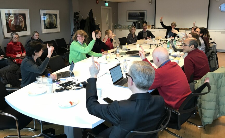 Styret på OsloMet slutter seg enstemmig til den nye samarbeidsavtalen om Khrono og ønsker åtte nye samarbeidspartnere velkommen. Foto: Eva Tønnessen