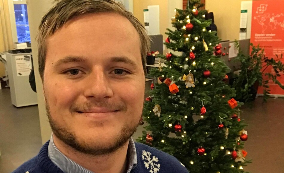Tord Hauge er leder av Studenttinget på NMBU. Foto: Privat Tord Hauge er leder av Studenttinget på NMBU. Foto: Privat