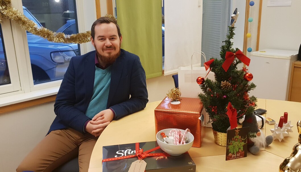 Daniel Hansen Masvik er parlamentsleder ved UiT. Foto: SP-UiT Daniel Hansen Masvik er parlamentsleder ved UiT. Foto: SP-UiT