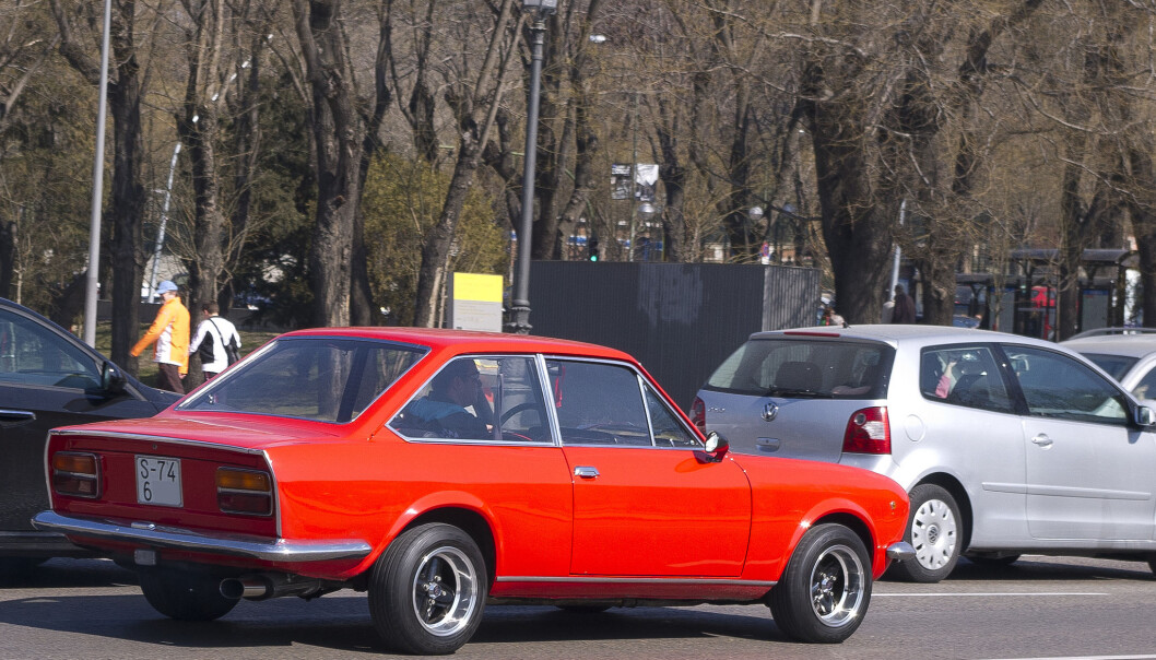 Denne Seaten er produsert samme år som bilbeltet ble påbudt i nye biler i Norge. Foto: Spanish Coches/Flickr Denne Seaten er produsert samme år som bilbeltet ble påbudt i nye biler i Norge. Foto: Spanish Coches/Flickr