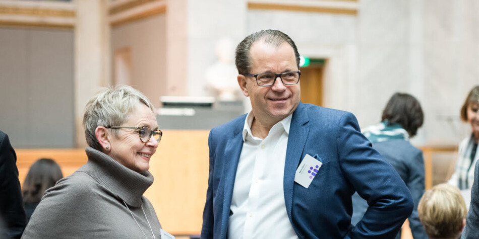Iselin Nybø har invitert seg selv til styreleder Vigdis Moe Skarstein og rektor Bjørn Olsen under Nord universitets styremøte førstkommende fredag. Foto: Skjalg Bøhmer Vold Iselin Nybø har invitert seg selv til styreleder Vigdis Moe Skarstein og rektor Bjørn Olsen under Nord universitets styremøte førstkommende fredag. Foto: Skjalg Bøhmer Vold