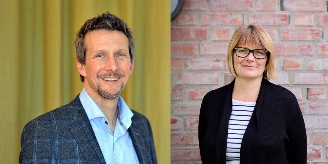 Stephen Seiler og Sunniva Whittaker er de to kandidatene som vil bli rektor ved UiA. Foto: UiA Stephen Seiler og Sunniva Whittaker er de to kandidatene som vil bli rektor ved UiA. Foto: UiA