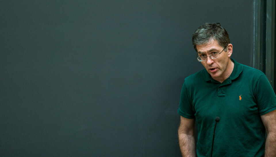Professor Johs. Hjellbrekke ved Universitetet i Bergen er førsteforfatter bak rapportene om forskeres holdning til tvilsomme forskningsmetoder. Foto: David Engmo