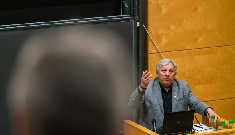 Professor Matthias Kaiser er prosjektleder for RINO-prosjektet. Foto: David Engmo