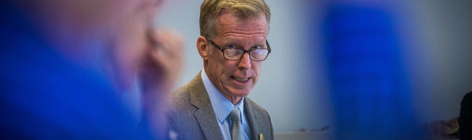 — I og med denne lærerreformen så får OsloMet faktisk en dobling av antall masterstudenter totalt sett. Det påfører oss betydelige merutgifter og dette må finansieres opp, sier OsloMet-rekot Curt Rice. Foto: Siri Øverland Eriksen — I og med denne lærerreformen så får OsloMet faktisk en dobling av antall masterstudenter totalt sett. Det påfører oss betydelige merutgifter og dette må finansieres opp, sier OsloMet-rekot Curt Rice. Foto: Siri Øverland Eriksen