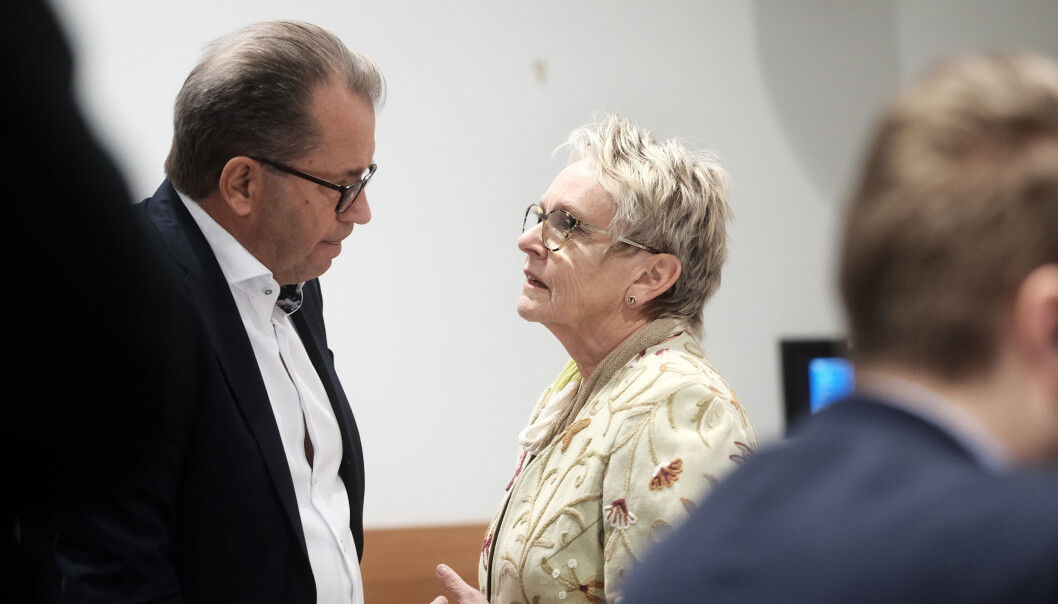 Styreleder Vigdis Moe Skarstein ved Nord universitet skal selv lede innstillingsutvalget som skal finne en ny rektor, etter at Bjørn Olsen gikk på dagen. Her er Olsen sammen med Skarstein på styremøtet 11. januar, en uke før avgangen. Foto: Ketil Blom Haugstulen Styreleder Vigdis Moe Skarstein ved Nord universitet skal selv lede innstillingsutvalget som skal finne en ny rektor, etter at Bjørn Olsen gikk på dagen. Her er Olsen sammen med Skarstein på styremøtet 11. januar, en uke før avgangen. Foto: Ketil Blom Haugstulen