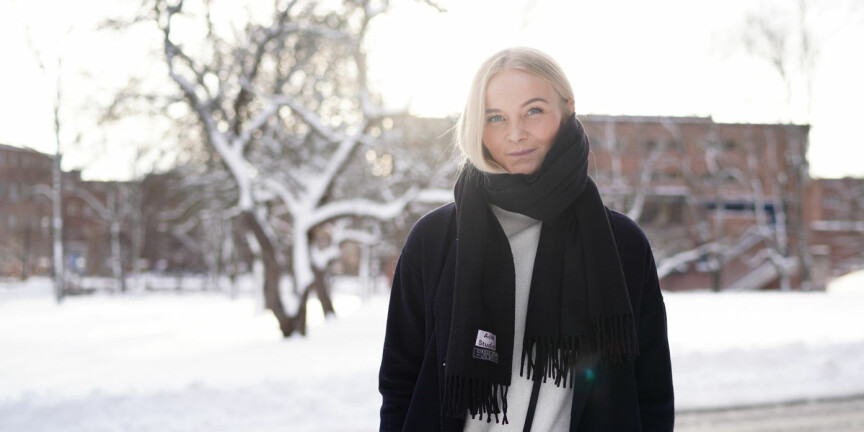 Stiller som leder: Maya Sol Sørgård, som i dag leder Velferdstinget i Oslo og Akershus. Foto: Ketil Blom Haugstulen