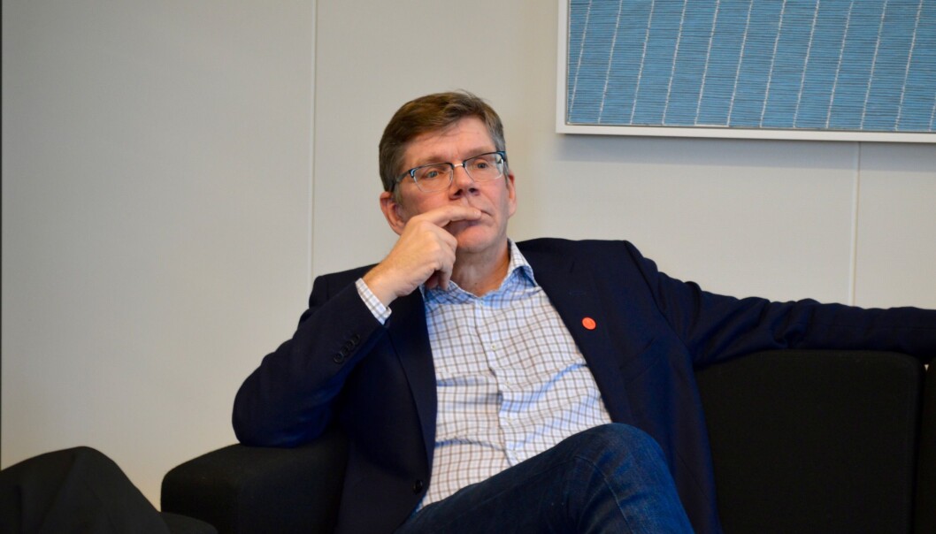 — Vi må som institusjonsledere si tydelig ifra når grenser overskrides., skriver rektor på Universitetet i Oslo, Svein Stølen, om selvstyre og diskusjonen rundt Nord universitet. Foto: Øystein Fimland — Vi må som institusjonsledere si tydelig ifra når grenser overskrides., skriver rektor på Universitetet i Oslo, Svein Stølen, om selvstyre og diskusjonen rundt Nord universitet. Foto: Øystein Fimland