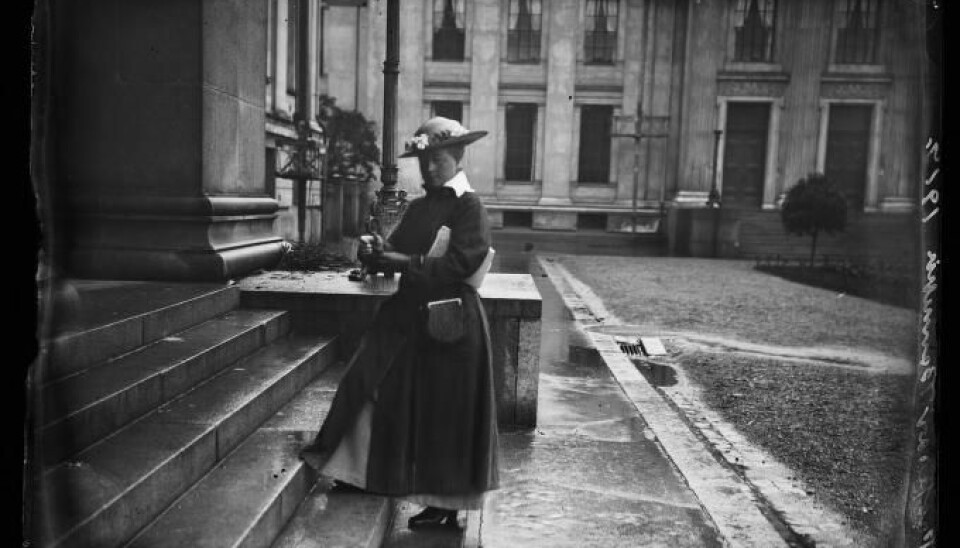 Kristine Bonnevie ble Norges første kvinnelige professor i 1912. Foto: Nasjonalbiblioteket/Wikimedia