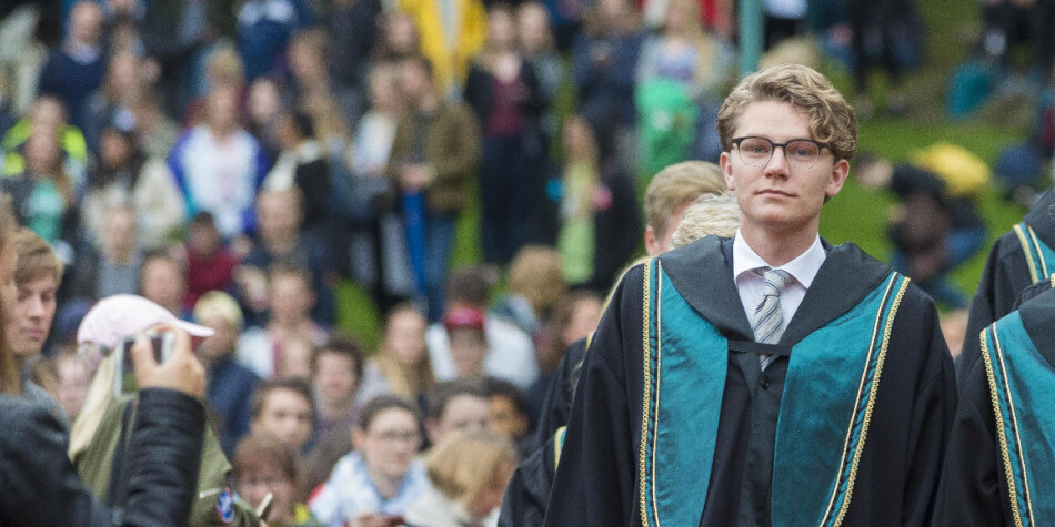 Sentralstyremedlem i Norsk studentorganisasjon, Vegard Fosso Smievoll, skriver sammen med kollega Anne Helene Bakke at den statlige finansieringen av petroleumsforskning bør opphøre. Foto: Tor Farstad Sentralstyremedlem i Norsk studentorganisasjon, Vegard Fosso Smievoll, skriver sammen med kollega Anne Helene Bakke at den statlige finansieringen av petroleumsforskning bør opphøre. Foto: Tor Farstad