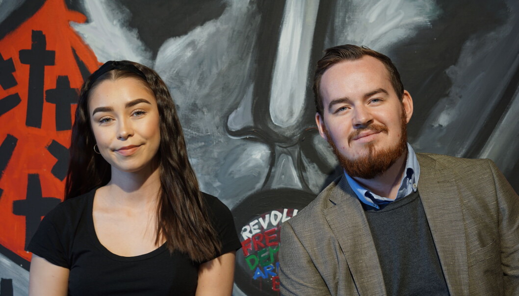 Leder og nestleder ved Studentparlamentet UiT, Daniel Hansen Masvik og Martine Tennholm, vil at den neste lederen i NSO skal representere hele landet, ikke bare Oslo. Leder og nestleder ved Studentparlamentet UiT, Daniel Hansen Masvik og Martine Tennholm, vil at den neste lederen i NSO skal representere hele landet, ikke bare Oslo.