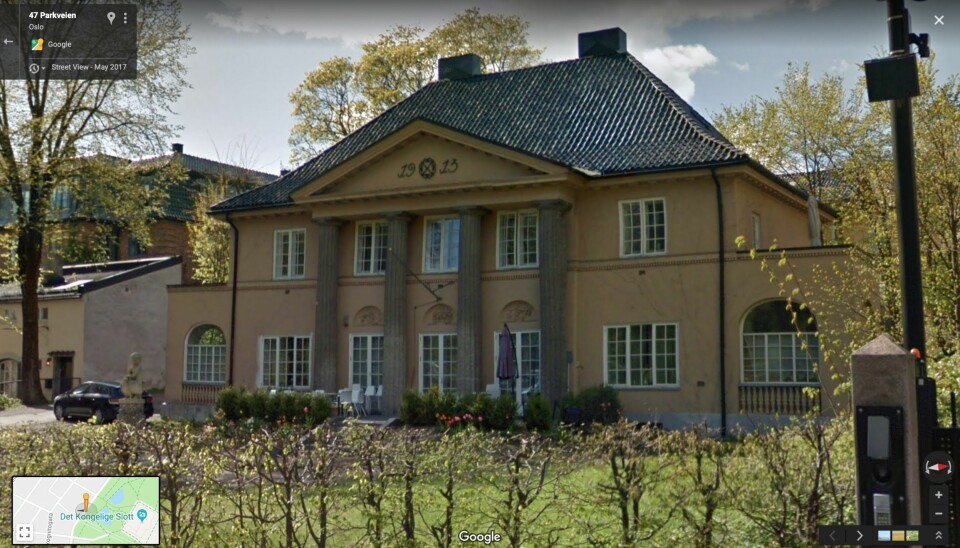 Astrologiskolen Herkules leier Druidenes hus i Oslo. Skjermdump: Google Maps