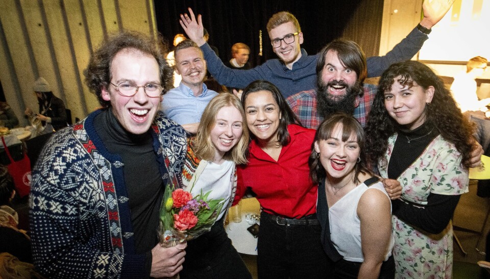 Venstrealliansen fikk flest stemmer ved studentvalget på Universitetet i Bergen. Foto: Tor Farstad