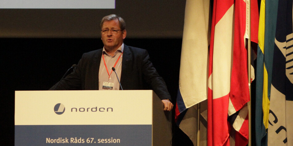 Jorodd Asphjell (Arbeiderpartiet) hos Nordisk råd i 2015. Foto: Stortinget Jorodd Asphjell (Arbeiderpartiet) hos Nordisk råd i 2015. Foto: Stortinget